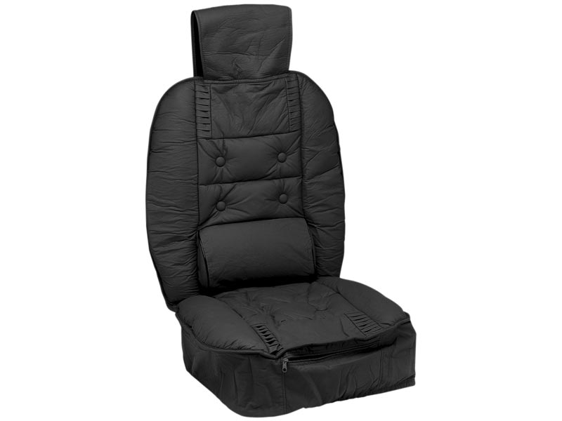 Autogear 1 Piece Deluxe Car Seat Cushion Black