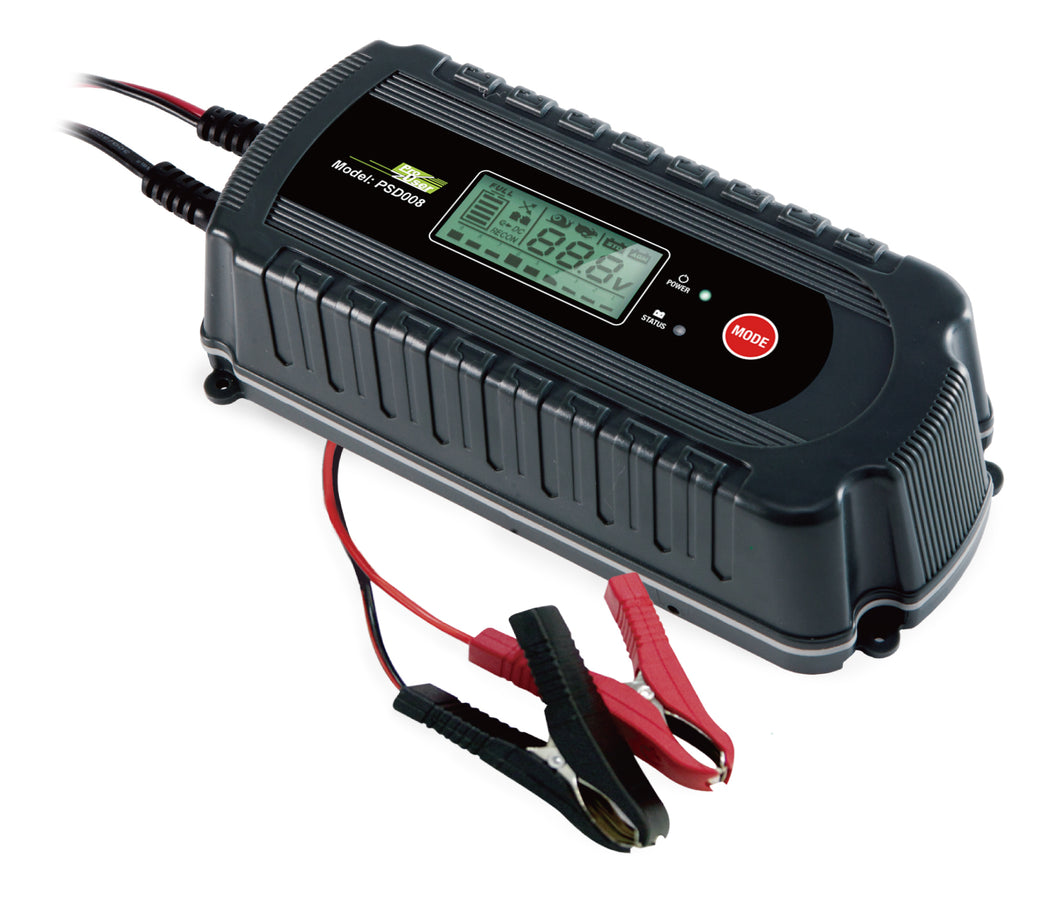 Pro User 8 AMP DC Smart Battery Charger - 12V